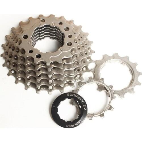 Road Bike Freewheel 11-23/25/28/32T Bicycle Flywheel Steel 8S Speed Cassette Freewheel for Shimano SRAM