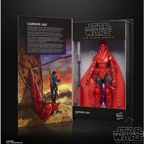 Black Series 6-inch Star Wars Legends Carnor Jax (Crimson Empire) Collectible Figure toys for children