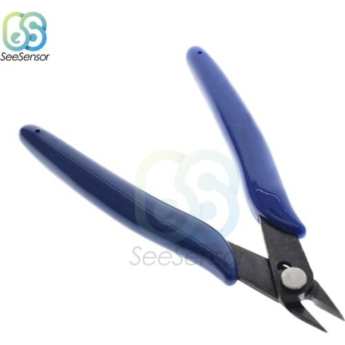 Electrical Wire Cable Cutters Cutting Side Snips Flush Pliers Nipper Anti-slip Rubber Mini Diagonal Pliers Hand Tools