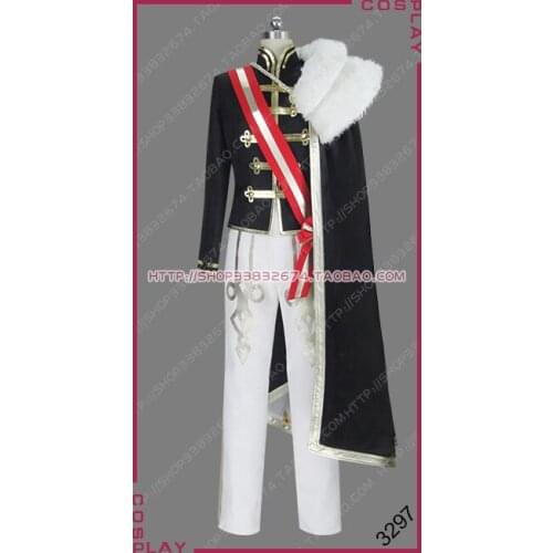 Uta no Prince sama Veg LOVE Kingdom! UtaPuri Vegetable Prince Cecil Orange Aijima Orenji Oji Uniform Outfit Cosplay Costume S002