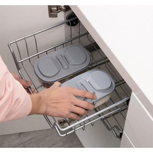 Kitchen Food Storage Box Sealed Cans Multifunctional Refrigerator Storage Box Household Grain Storage Tank Kitchen organizer