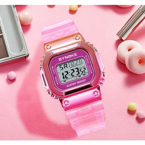 Fashion Luminous Women Digital Watch Sports Waterproof Men Electronic Wrist Watches Alarm Clock Lover Watches Gifts reloj mujer