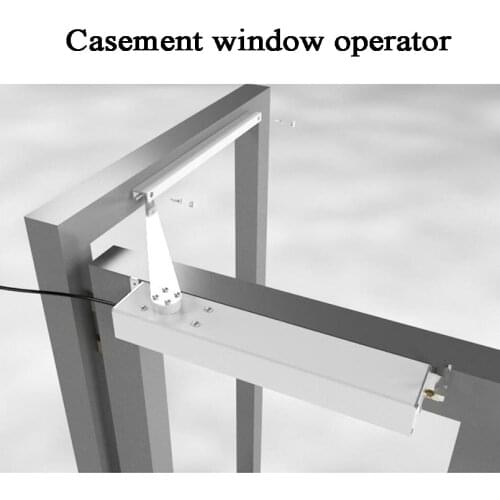 Open/Close Window Electrically Building Ventilation Motorized Casement Driver Wifi Tuya Smart Remote Control Window Actuator
