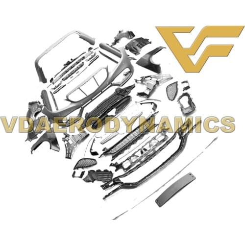 Suitable For 14-15 Benz W212 E200 E220 E250 E300 E350 VAD E63 Full Body Kit Front Rear Bumper Side Skirts Fenders