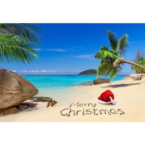 Sea beach photography background vinyl kids fairy-tale Xams photo-shot backdrops for photo studio accessories fotografia LV-1139