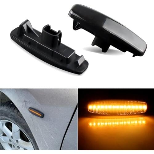 2X Amber Led Side Marker Turn Signal Light for Infiniti EX25 EX35 EX37 FX35 FX37 FX50 for Nissan Fuga Murano Pathfinder Skyline