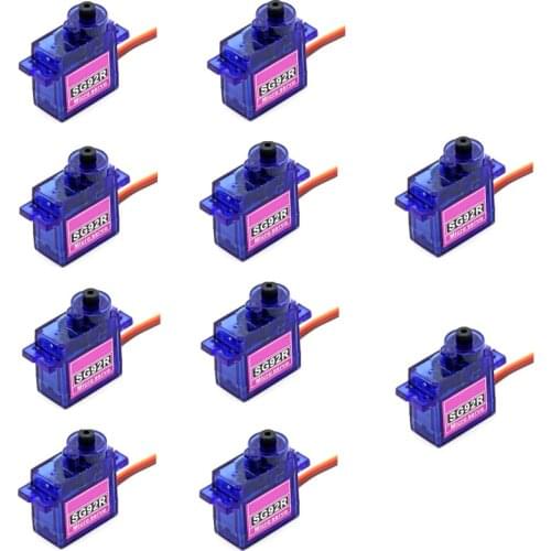 4PCS 8PCS 12PCS 20PCS SG92R Micro Digital Servo 9g 2.5kg for RC Airplane Helicopter Car Boat Robot Replacement DIY Parts