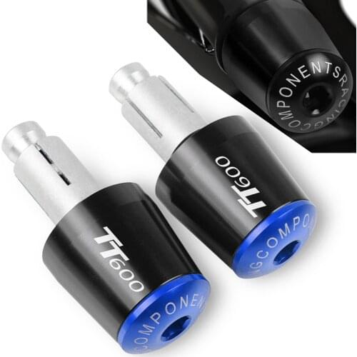 For YAMAHA TTR600 TT R 600 1998-2013 1999 2000 7/8" 22MM CNC Aluminum Motorbike BAR END CAP Handle Bar Cap End Plugs
