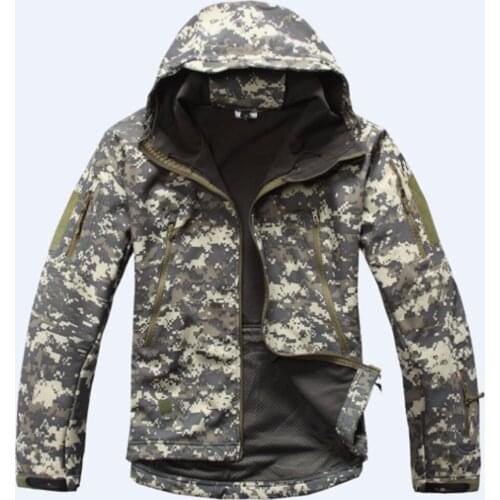 Free shipping TOP Quality GEAR SPECTRE SoftShell Jacket Military Tactical Waterproof Windproof technical jacket 18color