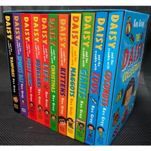 5-12 year Childrens English story book Kes Gray The Daisy Collection picture help child be reader early education book 11pc/set