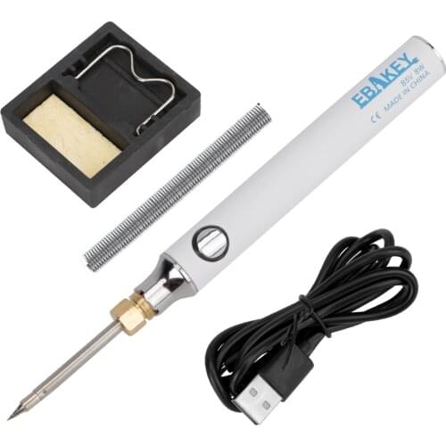 Electric Soldering Iron Kit Repair Welding Tools 5V 8W Portable USB Three-speed lead-free Adjustable Temperature