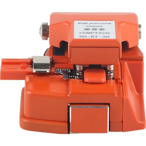 Fiber cleaver KT-30 High Precision with case Optical cutting knife,Suitable for use in fiber fusion splicer