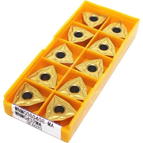 Insert WNMG080408 MA VP15TF UE6020 US735 External turning tool CNC lathe Carbide insert milling machine WNMG 080404 milling tool