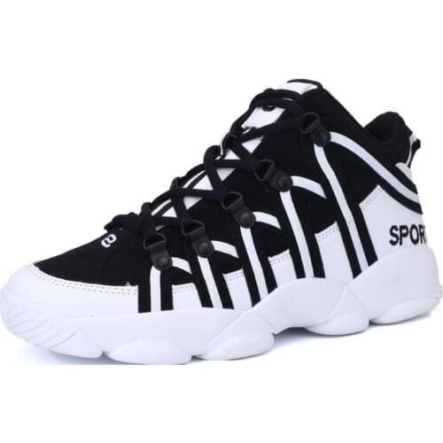 Luxury Brand Basketball Shoes Men High-top Sports Cushioning Hombre Athletic unisex Sneakers Comfortable Black Sneakers tenis