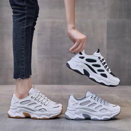 Women Vulcanize Shoes 2021 Fashion Platform Sneakers Women Non Slip Sport Shoes Woman Increase Casual Shoes Zapatos Deportivos