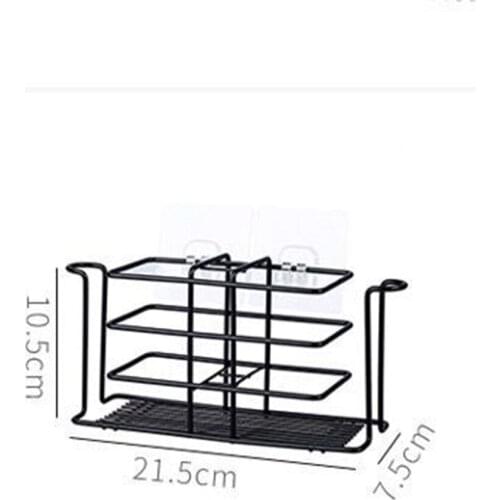 Metal Bathroom Toothbrush Holder Toothpaste Dispenser Hanger Hook