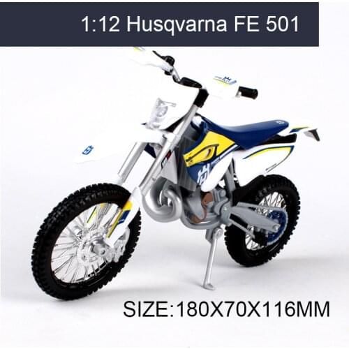 MAISTO Husqvarna FE 501 off-road 1:12 scale Motorcycle Diecast Metal Bike Miniature Race Toy For Gift Collection
