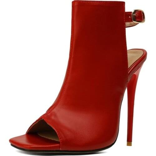 New 2021 Summer Sandals For Women Shoes Sexy High Heels Sandals Ladies Fashion Peep Toe Party Wedding Shoes Female Big Large 48