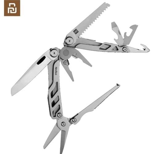 Original Mijia HUOHOU Portable Multifunctional Folding Knife/Survival Tool Keychain Outdoor Camping High Hardness Tactical Knife