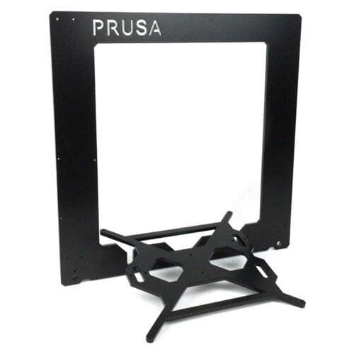 SWMAKER Reprap Prusa i3 rework 6mm Aluminium Frame kit black silver color Anodized 6mm aluminm alloy RepRap 3D Printer