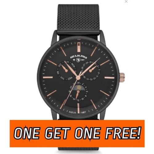 Siyah Moda Çelik Kordon Unisex Kol Saati Mineral Cam Erkek Kol Saati Kadın Kol Saati Birini Alın Diğer Çifti Hediye