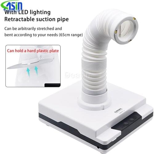 Dental 60W Dust Collector Extractor Dental Lab Equipment Dust Suction Machine for Polishing