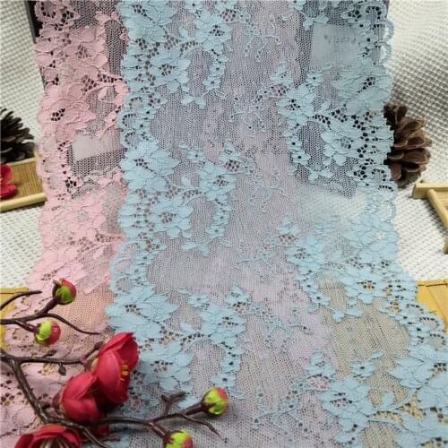 RR2670 18.5CM tricot warp knitted lace trim fabric for lace blouse
