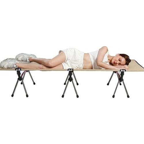 Outdoor Ultra-Light Portable Folding Bed, Furniture Kit, Essential Artifact For Office Lunch Break Garden