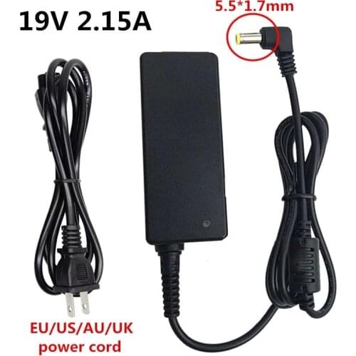 19V 2.15A 40W 5.5*1.7mm 5517 Universal Power Adapter Supply EU US UK AU Plug 19VOLT Charger Switching AC Adaptor For Acer