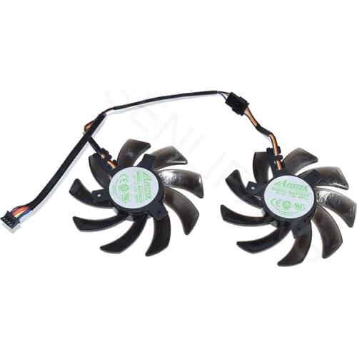 Brand New GA91S2H DC12 V 0.35A VGA Fan For GeForce GTX 1060 AMP Edition GTX 1070 Mini Graphics Card Cooling