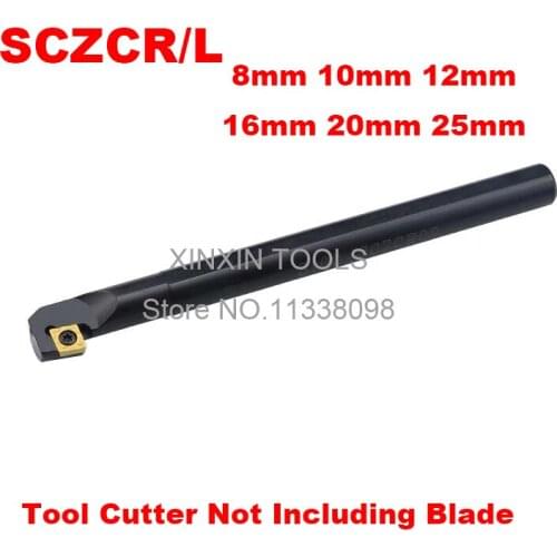 1PCS 8mm 10mm 12mm 16mm 20mm 25mm SCZCR06 SCZCR09 SCZCR12 SCZCL06/09/12 the Right/Left Hand CNC Turning tools
