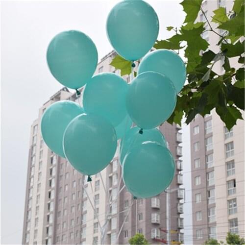 20pcs 10-Inch 2.2 gTiffany Blue Balloons birthday party Wedding decorations supplies Balloon Kids toys