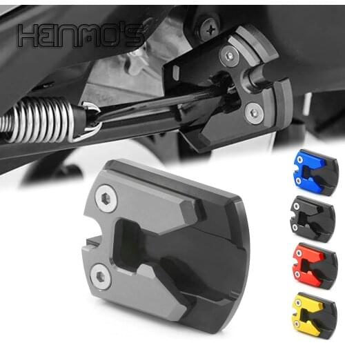 For YAMAHA NMAX 125 155 NMAX155 2015 - 2018 2019 Motorcycle Accessoires Kickstand Foot Pad Enlarge Extension Plate Support Cover