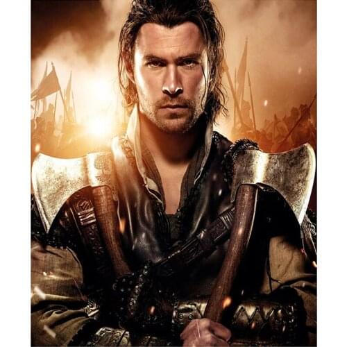 New hot 5D DIY Full square Diamond Painting Movie Poster "The Huntsman Winters War"Diamond Embroidery Mosaic Home Decor Art