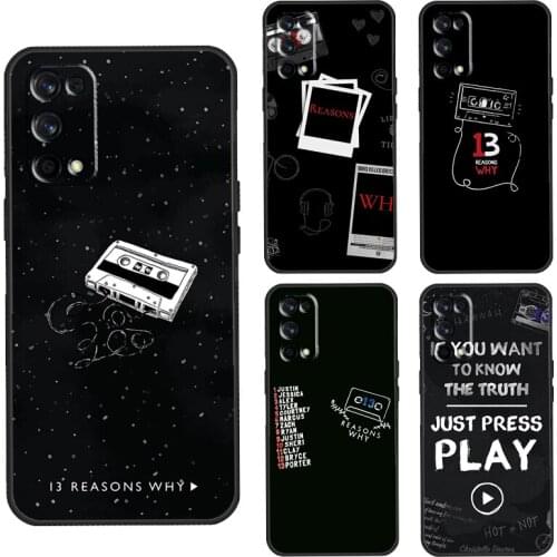 13 Reasons Why Case For OnePlus 8T 7T Nord 7 8 9 Pro Cover For Realme 8 7 6 Pro Q3 C3 C11 C15 C21 GT Neo