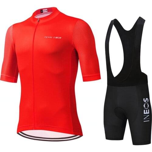 Cycling Jersey 2021 Summer Ineos Team Bike Jersey Kit Breathable MTB Maillot Ropa Ciclismo Bib Shorts Men Cycling Clothing