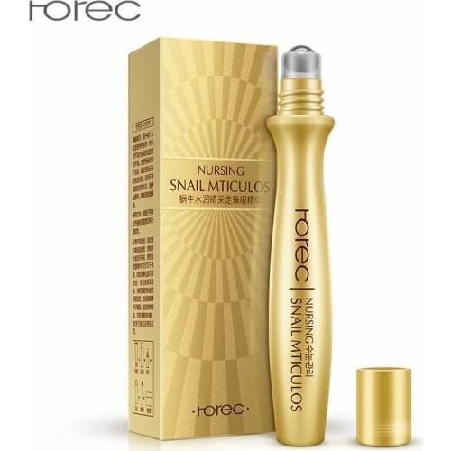 Snail Eye Cream Anti Wrinkle Anti Age Slide Ball Essence Dark Circles Anti-Puffiness Bags Fine Lines Firming Moisturizing Cream