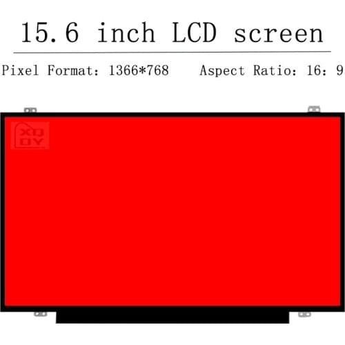 15.6 inch LCD matrix For dell inspiron 15-5558 5548 7548 5555 3558 3552 3565 3582 laptop lcd screen panel 1366*768 no touch