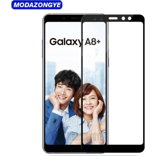 MODAZONGYE Screen Protectors For Samsung Galaxy A8 Plus 2018