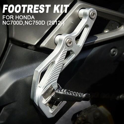 NEW Motorcycle Accessories Foot Pegs CNC Footrest Kit For HONDA NC700D NC 700D NC700 D 2012