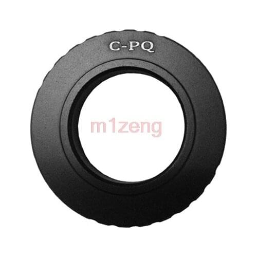 C-pq adapter ring for C Mount 16mm cine/film cctv Movie lens to Pentax Q P/Q PQ Q10 Q7 mirrlrless camera