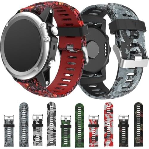 26mm Silicone Watch Strap for Garmin Fenix 5X/5X Plus Outdoor Sport Band for Garmin Fenix 3 Replacement Watchband