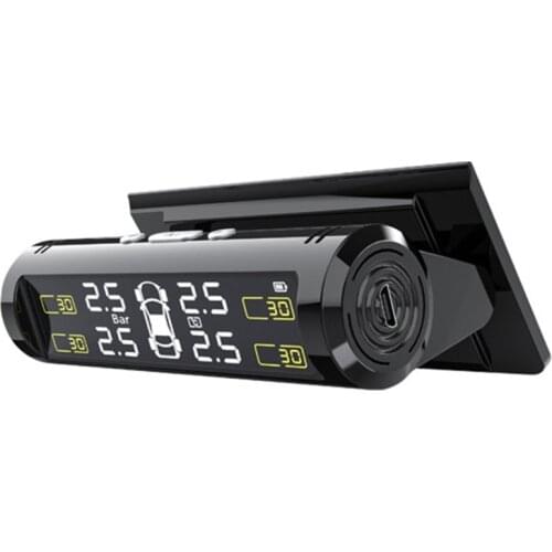 TPMS Automobile Universal Digital Car Tyre Pressure Monitor Monitoring System Digital LCD Display Auto Security Alarm