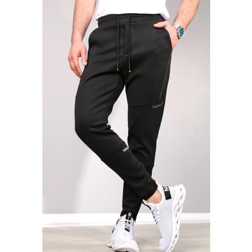 Delpino Dar Kesim Bağcıklı Jogger Pantolon