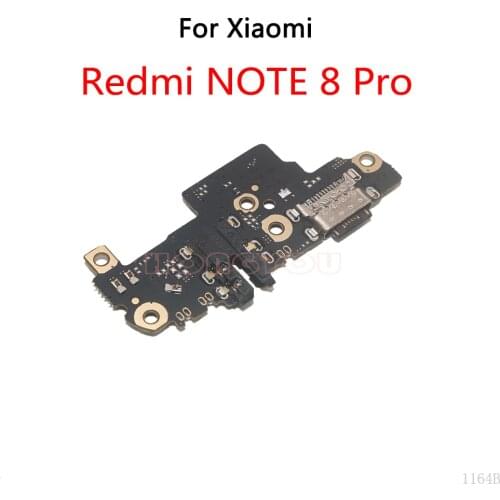 50PCS/Lot For Xiaomi Redmi NOTE 8 Pro USB Charge Dock Board Charging Socket Jack Port Plug Connector Flex Cable