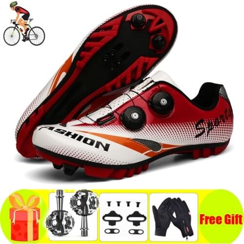 Cycling Shoes Bicicleta Sneakers Sapatilha Ciclismo Mtb Self-Locking Mountain Bike Men Spd Clip Unisex Superstar Original