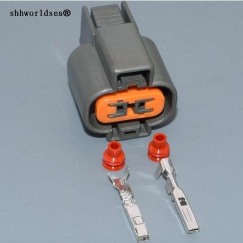 Worldgolden 2.2mm 2pin auto professional female lightning cable adapter connector PK505-02127/PB625-02127