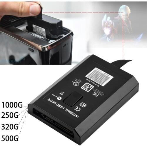 Hard Disk Drive for Internal Hard Driver Hdd Xbox 360 Slim/Xbox 360E Console/XBOX360 S 250GB/320GB/500GB/1000G