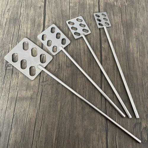 1pc Stainless Steel Square Type Stirring Blade laboratory Mixing agitator