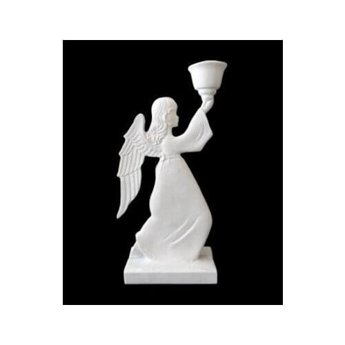 The Angels candlestick paintable decorative objects декоративные предметы под роспись